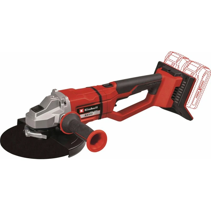 Einhell AXXIO 36/230 Q 36V Vinkelsliber, Sort/Rød, 23 cm