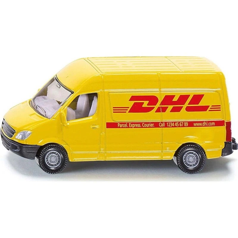 SIKU Postbil - DHL Legetøjspostbil, 3+ år