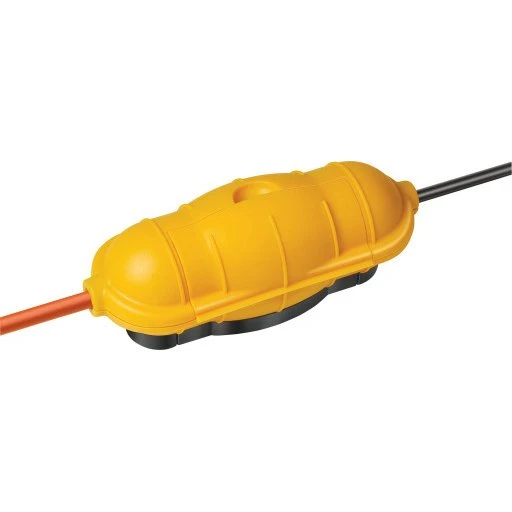 Brennenstuhl Safe-Box El-kappe, gul, IP44, 9 cm