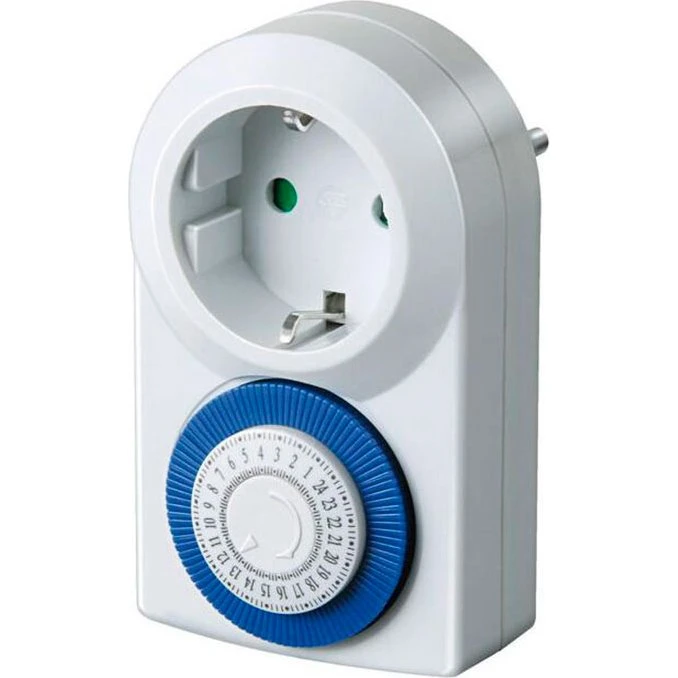 Brennenstuhl Analog Timer 6x10cm Hvid