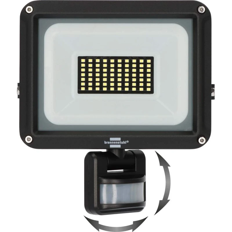 Brennenstuhl JARO 4060 P LED-spotlight, 30W, 6500K, IP65, med bevægelsesdetektor
