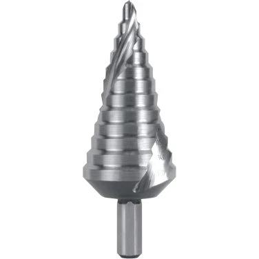 HSS Trappebor 6,0–37,0 mm, blank, 100 mm