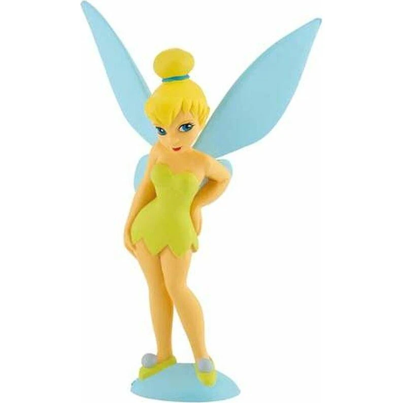 Bullyland Disney Peter Pan Tinker Bell Lysblå Vingar 9-10 cm