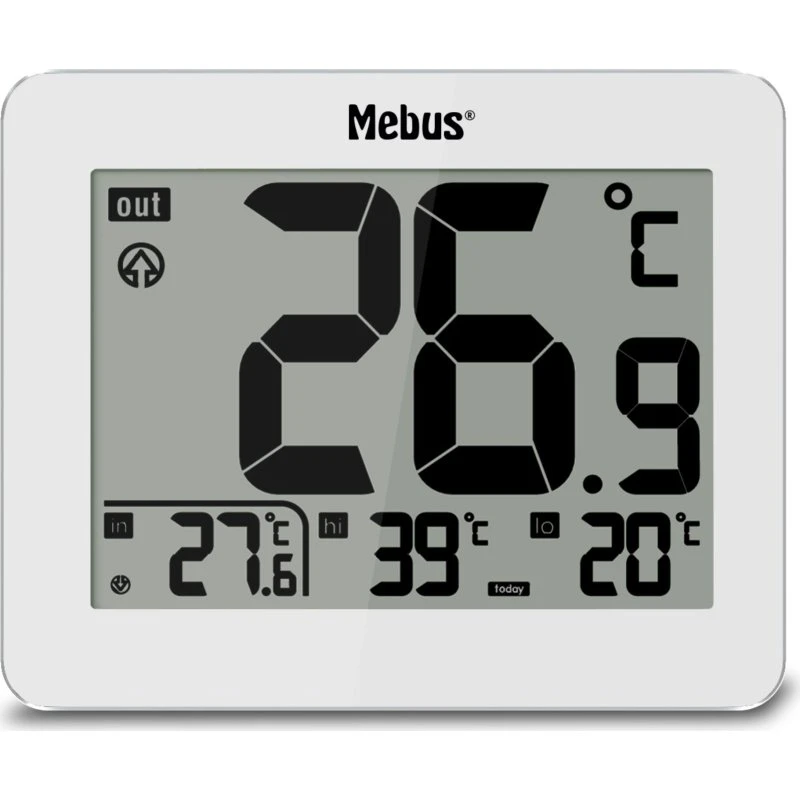 Mebus 01074 Hvid Elektronisk Termometer