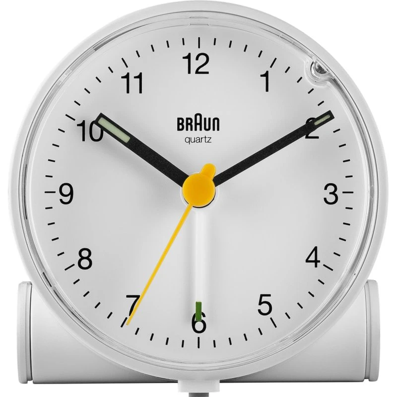 Braun BC01 Hvid Analog Alarmur