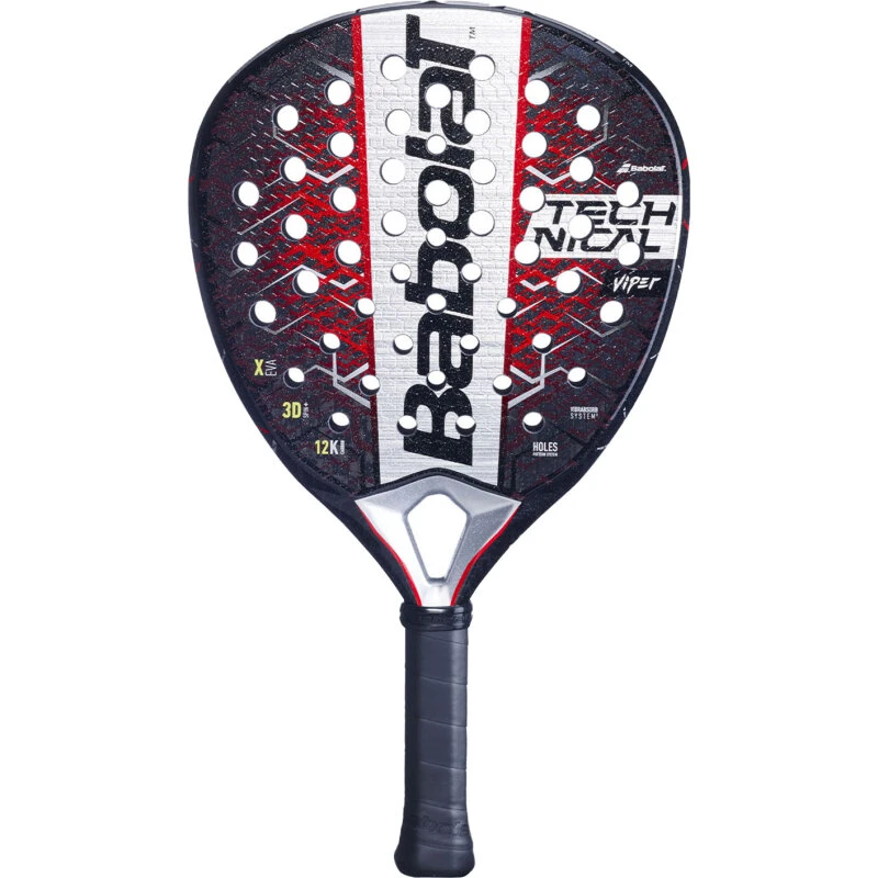 Babolat Technical Viper 2025 Padelracket - Rød/Sølv