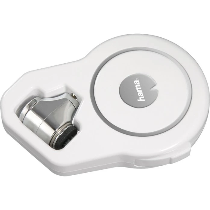 Hama Appleline Notebook-kabellås hvid med roll-up