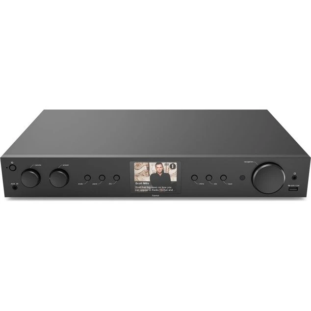 Hama DIT2105 DAB+ Internetradio, Sort