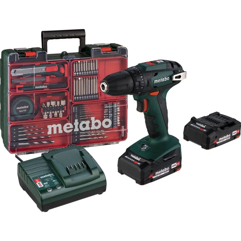 Metabo BS 18 18V Akkuboremaskine med batteri og oplader
