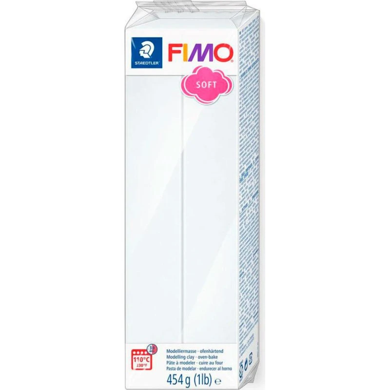 Staedtler FIMO Soft Modellervoks 454g Hvid