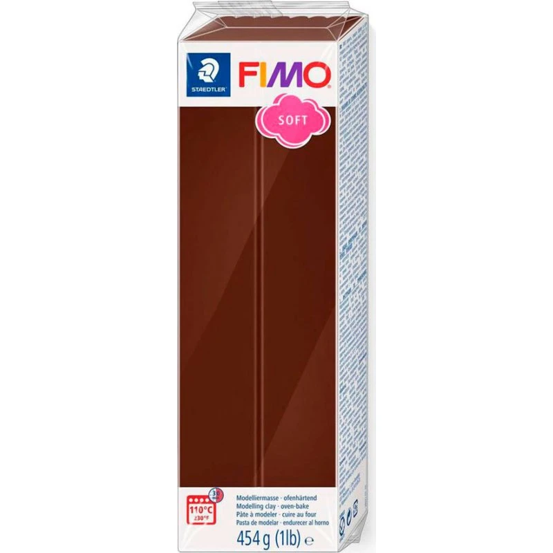 Staedtler FIMO Soft Modellervoks 454g Chokolade