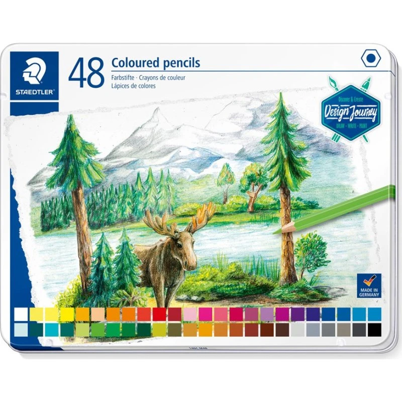Staedtler Farveblyant 48 stk. ass. PEFC-certificeret