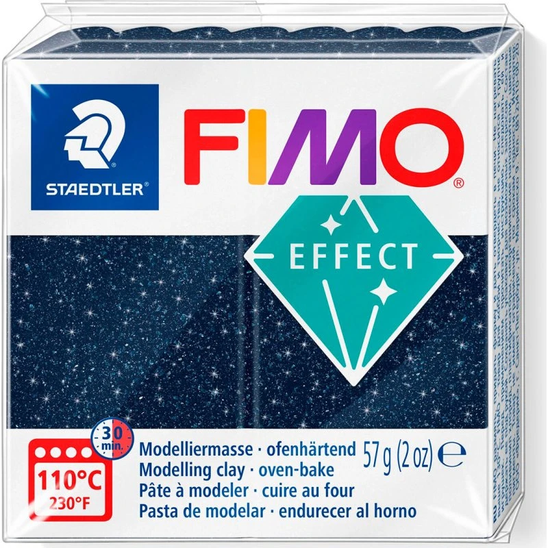 Staedtler FIMO Effect Modellervoks 57g Galaxy Blå