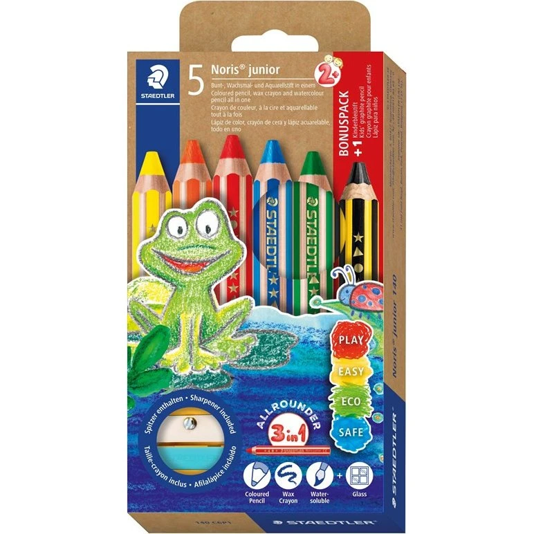 Staedtler Noris Junior 5+1 Farveblyant