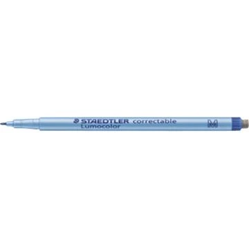 Staedtler Lumocolor Correctable M 1,0 mm Sort, 10 stk