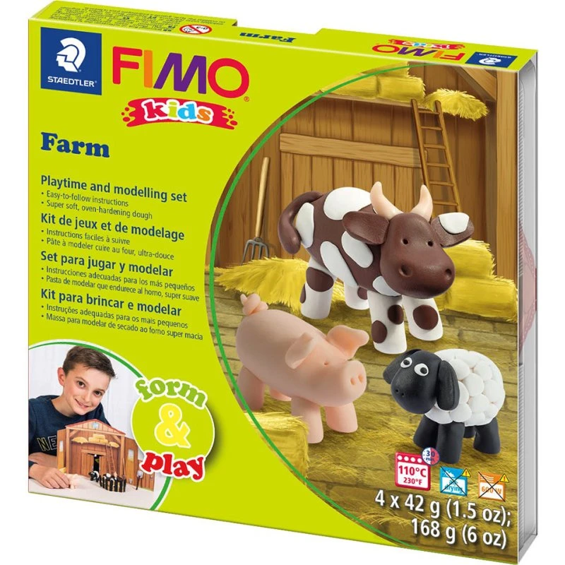 Staedtler FIMO Kids Bondegård 4x42g
