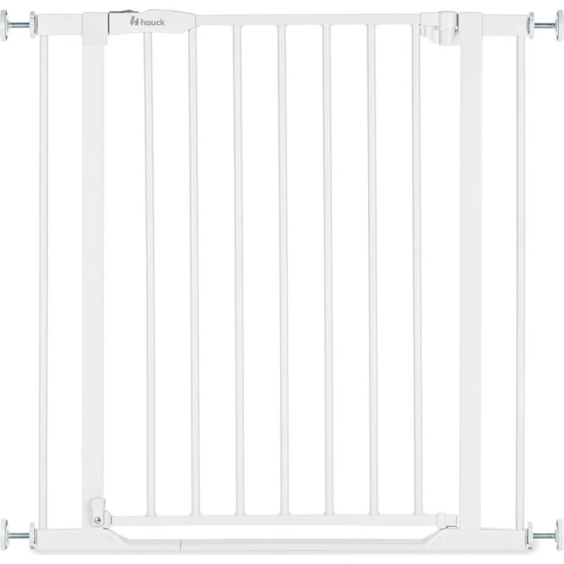 Hauck Clear Step 2 Autoclose Sikkerhedslåge, 75/80 cm, hvid