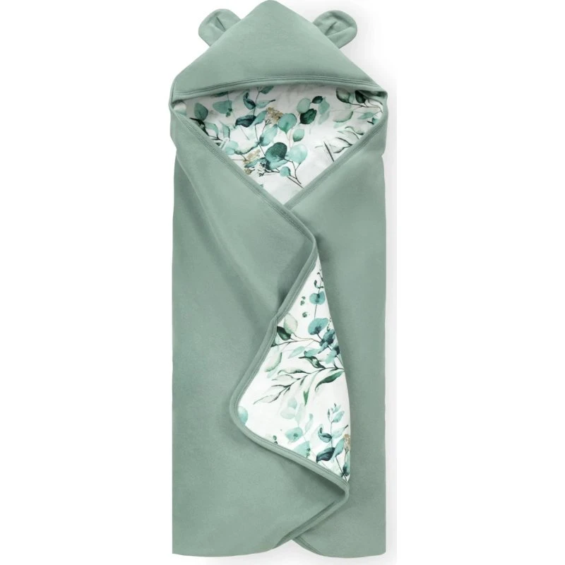 Hauck Snuggle N Dream Baby Tæppe - Leaves Mint