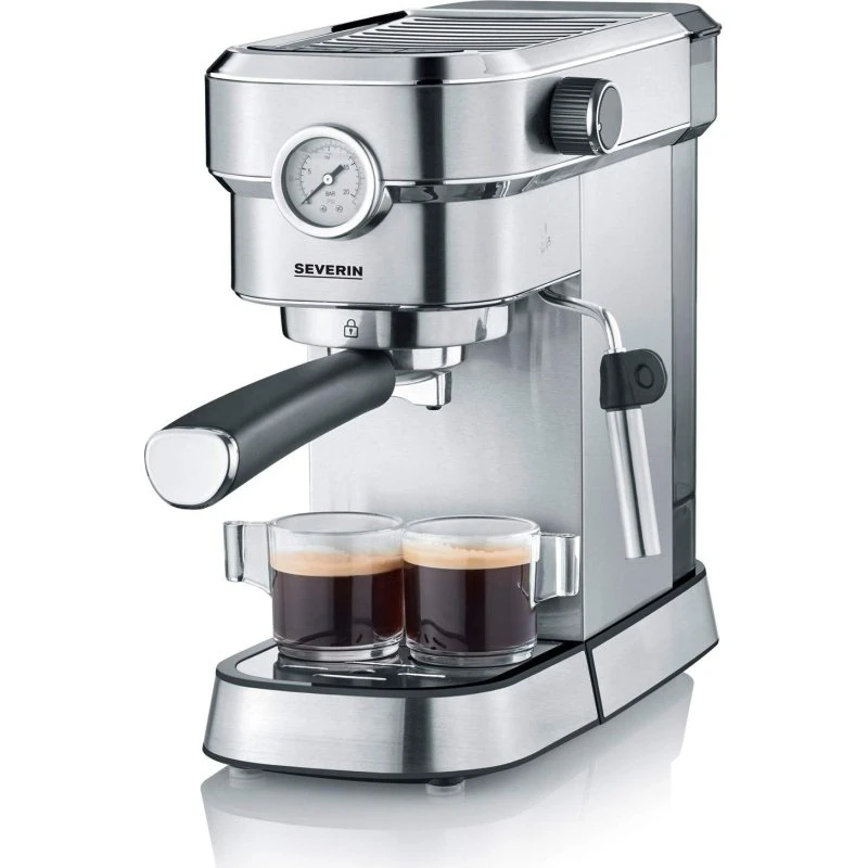Severin KA5995 Plus Espressomaskine, 15 bar, rustfri
