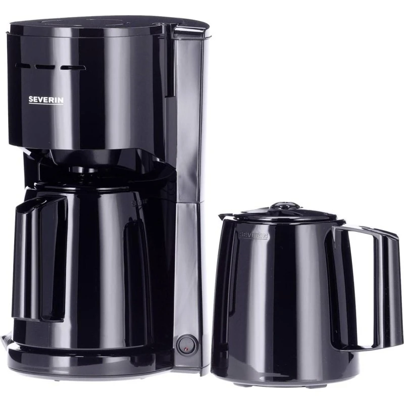 Severin KA 9307 Kaffemaskine med Termokande, Sort