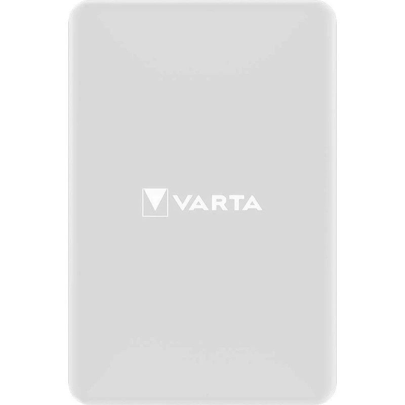 VARTA Mag Pro Trådløs Powerbank 5000 mAh - Hvid