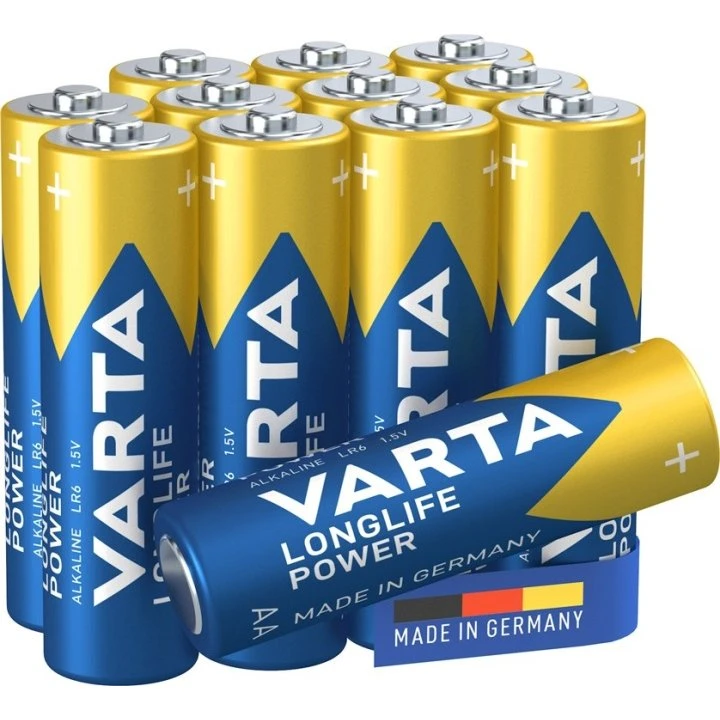 Varta High Energy AA 1,5 V alkalisk batteri 12 stk.