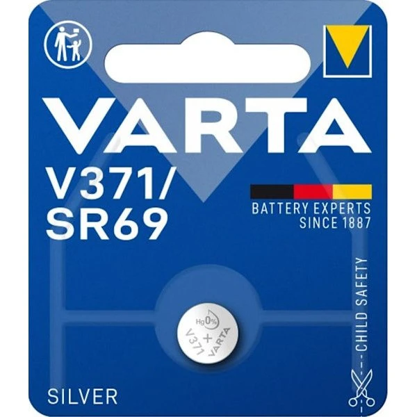 Varta Silver Coin SR69 Knapcellebatteri (V371)