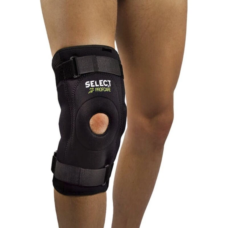 SELECT Profcare 6204 knæbind med sideskinner, sort