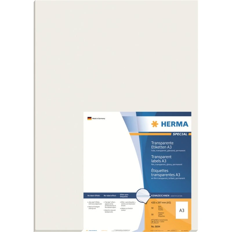 HERMA Special Filmmærkater A3 50 stk