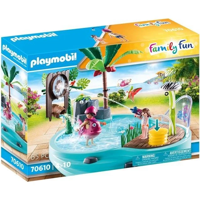 Playmobil Family Fun Sjov Pool med Vandpistol - PL70610