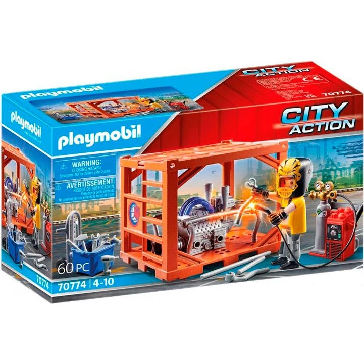 Playmobil 70774 City Action - Container Produktion (4-10 år)