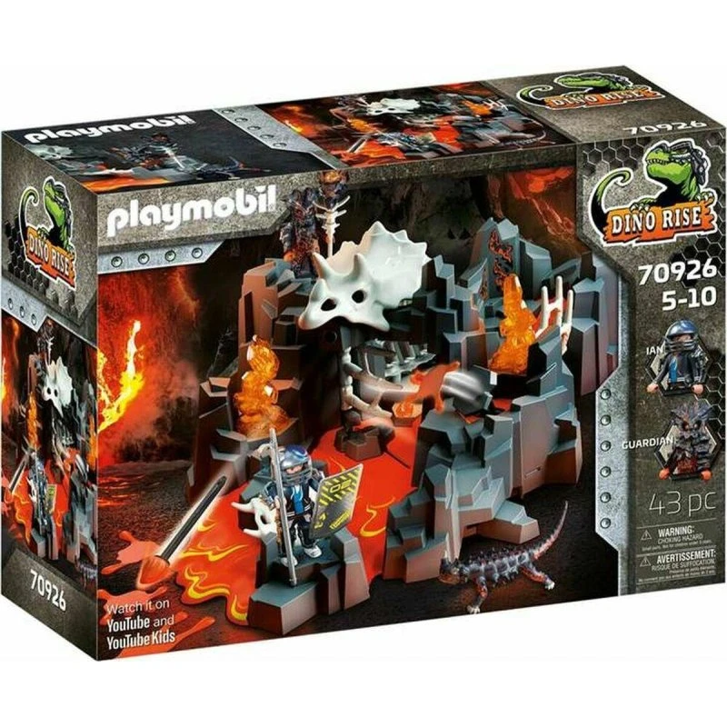 Playmobil Dino Rise Lava Fountain Guardian 70926