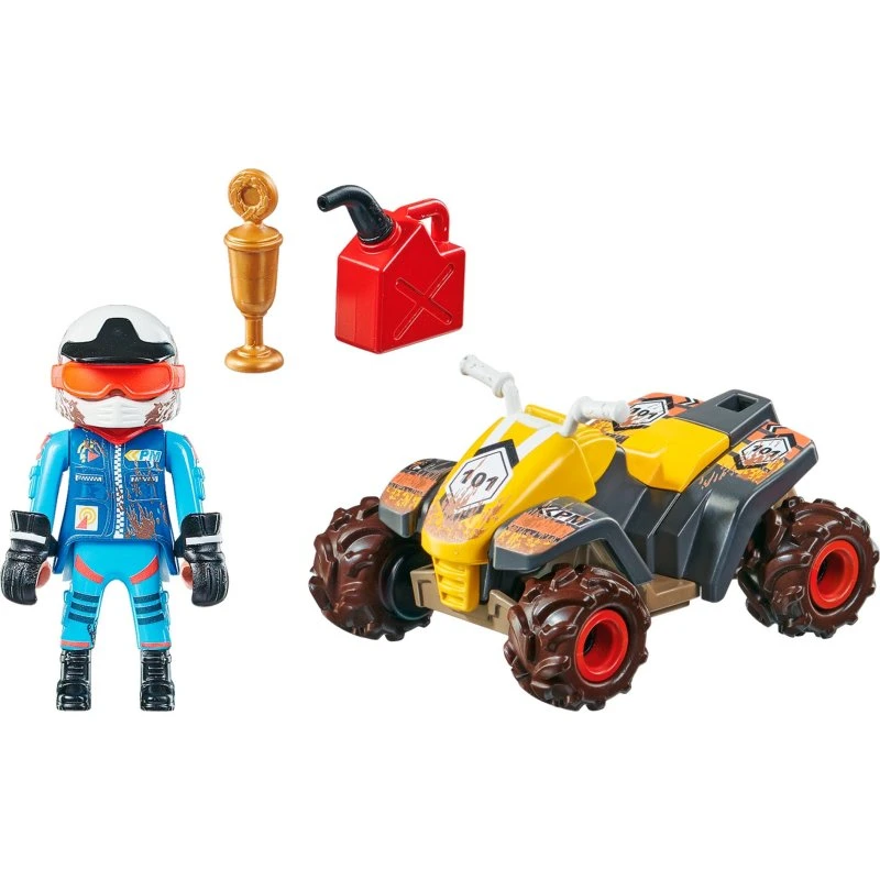 Playmobil City Action Offroad-Firehjultrækker Byggesæt, 4-10 år