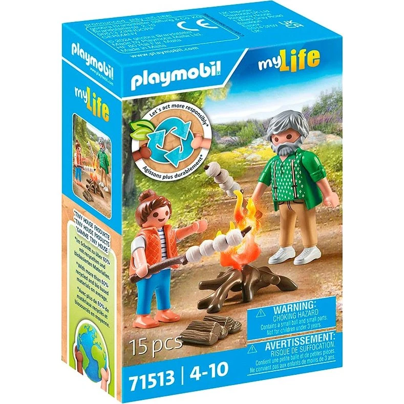 Playmobil 71513 Lejrbål med Skumfiduser – 4-10 år