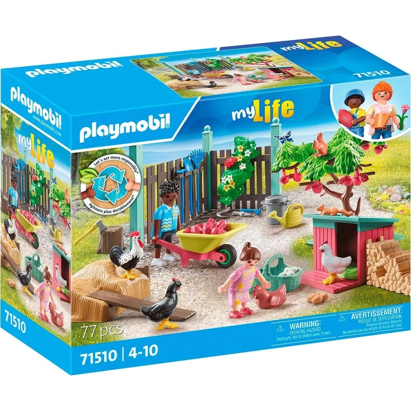 Playmobil 71510 My Life Lille Kyllingehus - 4-10 år