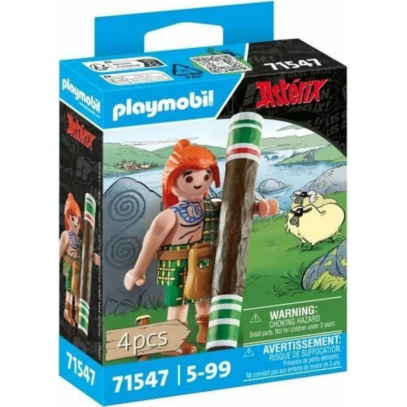 Playmobil Asterix Mac Oloch 71547, 4 dele