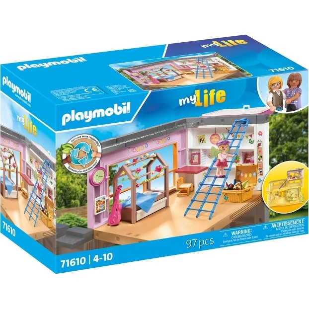 Playmobil Børneværelse 71610 – Muntre leg med bæredygtige materialer