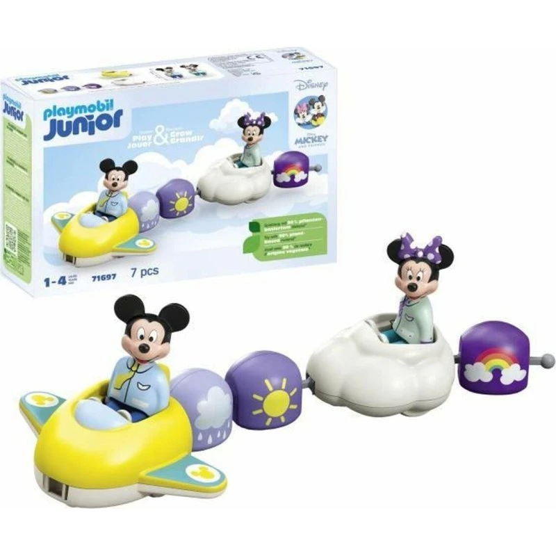 Playmobil Mickey Junior 71697 - Legetøjssæt med 7 dele