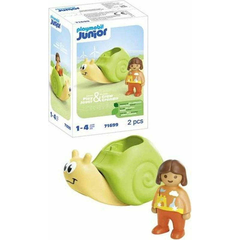 Playmobil Junior 71699 Snegl med gyngesæt, 2 dele