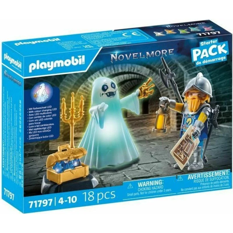 Playmobil Novelmore Spøgelse og Ridder - Starterpakke med lys
