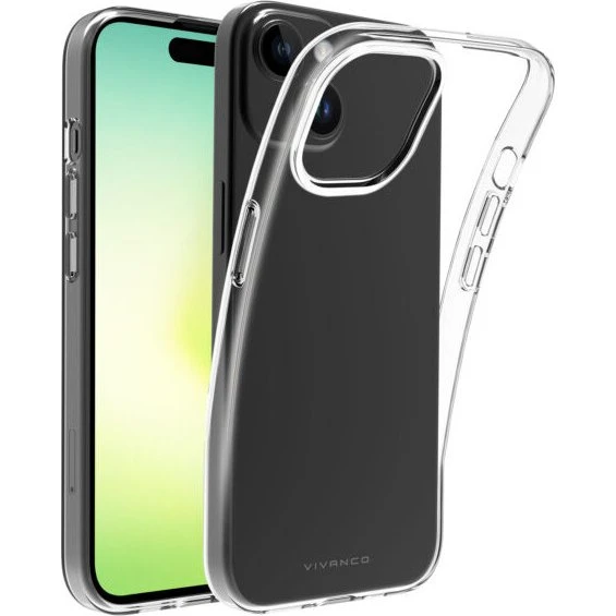 Vivanco Slim TPU Cover iPhone 15/14 Plus Klar