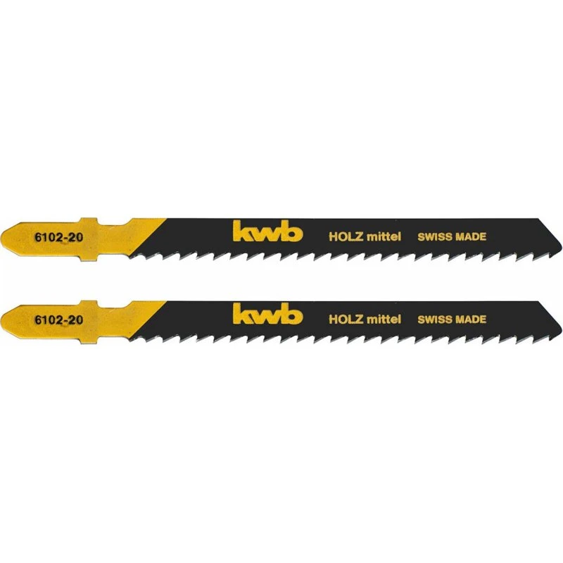 Kwb HCS Stiksavsklinger til Træ 100/75x3mm 2pk