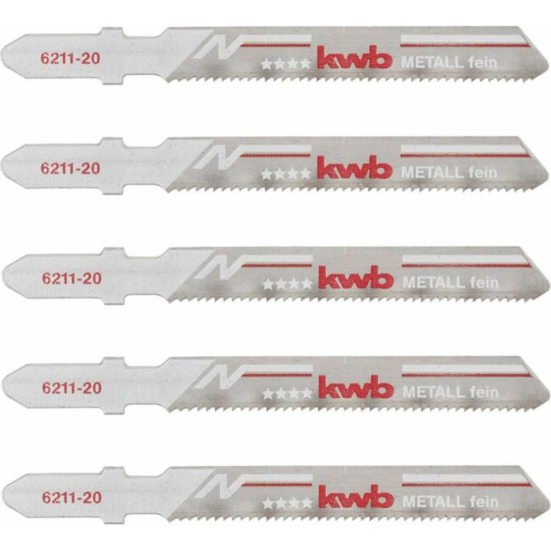 Kwb BIM Stiksavsklinge til Metal 77/50x1,2mm 5pk