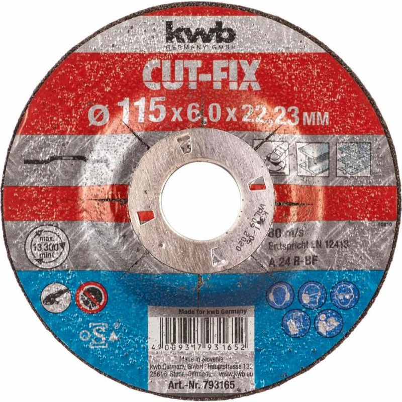 Kwb Skæreskive til metal 115x6,0x22mm