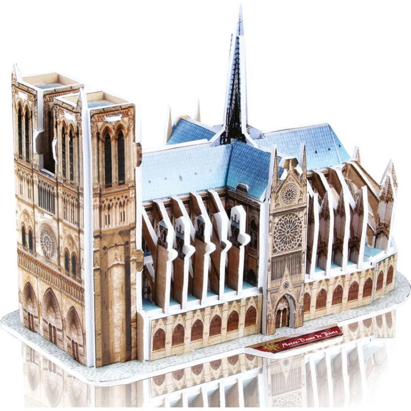Revell 3D Puslespil Notre Dame – 39 dele, 15,3 cm, 10+ år