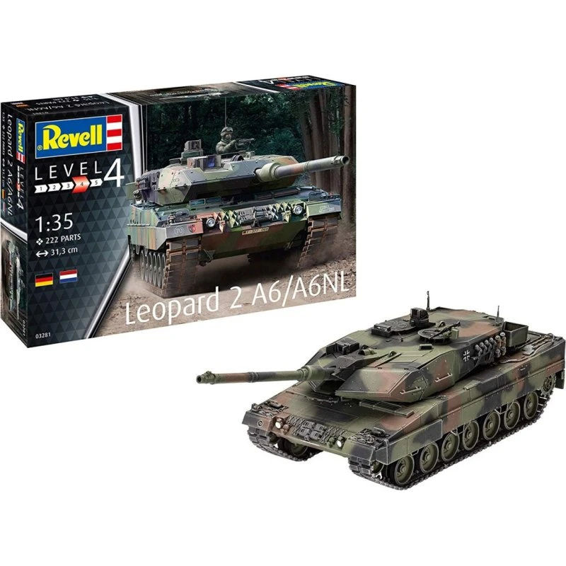 Revell Leopard 2A6/A6NL Modeltank 1:35