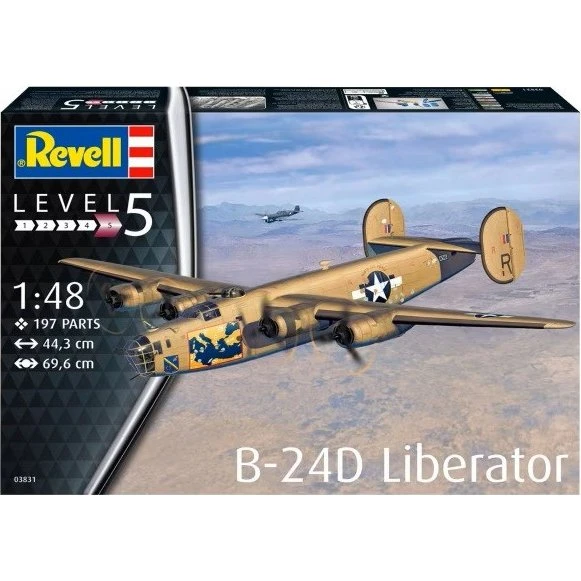 Revell B-24D Liberator Modelfly 1:48