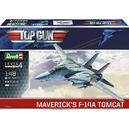 Revell - F-14 A Tomcat Top Gun 1:48 byggesæt