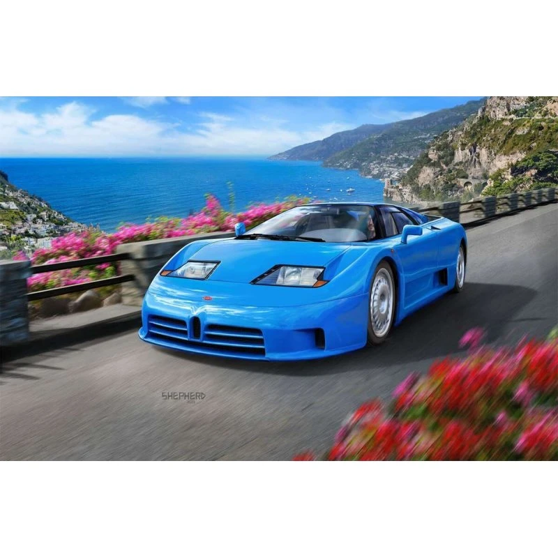 Revell Bugatti EB110 1:24 Modelbyggesæt, 148 dele