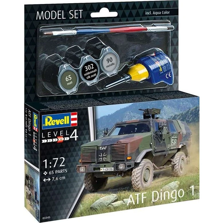 Revell ATF Dingo 1 1:72 Byggesæt - Level 4